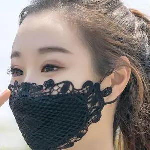 레이스마스크 패션마스크 면마스크 천마스크 망사마스