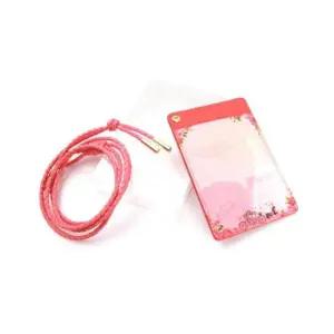 가벼운 소가죽 예쁜 목걸이 여자 20대지갑 여성 카드지갑 깜찍한 커플