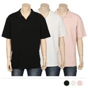 면티 여름 캐쥬얼 카라티 남자티 40대 남자친구 남성 (WFJ4QGC)