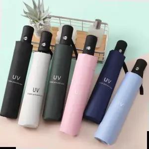 양우산 UV차단 우산 3단 접이식 자동우산 원터치우산 햇빛차