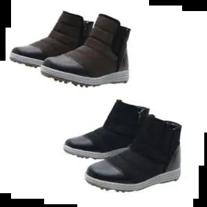 남자겨울신발 따뜻한 인조퍼 부드러운 누빔원단 남자 남성방한화 골