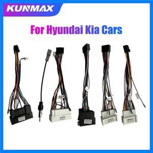 자동차 오디오 MP5 플레이어 전원 케이블 안드로이드 자동차 라디오 스테레오 GPS 중앙 자동차 멀티미디어