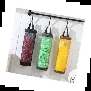 봉투보관함 비닐 봉투 봉지 총3개 비닐봉지 수납함 정리함