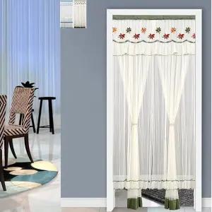커튼 가림막커튼 레이스 주방 가림막 방문 문가리개 120x210cm
