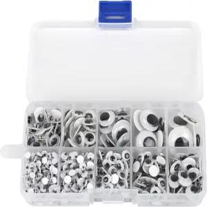 750개 자동 접착 구글리 즈 4mm~18mm