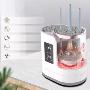 브러쉬 세척기 브러시 워셔 파운데이션브러쉬 화장붓 클리너 자동 세척 클렌저