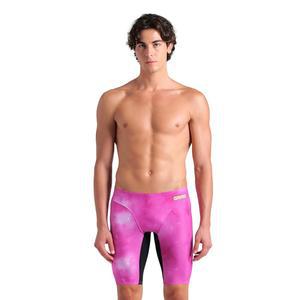 아레나 남성 퍼포먼스 타이다이 수영 재머 무릎 길이 트레이닝 수영복