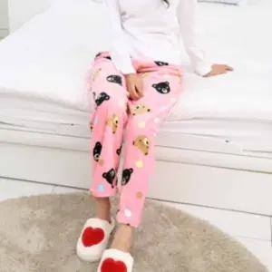 기획상품 극세사 잠옷긴바지 면잠옷바지 인기템 수면 바지 여성실내복