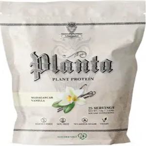 암브로시아 플란타 - 식물성 단백질 파우더 20g BCAA 아미노산이 함유된 유제품 프리 케토 친화적 무첨가