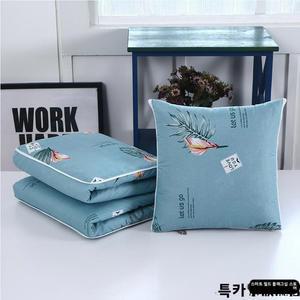 차량용 3-in- 베개 담요 2-in- 사무실 낮잠 접이식 에어컨 차량 쿠션 장착