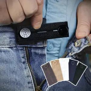 청바지 조절단추 슬랙스 허리늘리기 바지 매직버튼