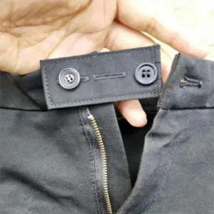 슬랙스 바지 단추 조절 요술단추 늘리기 청바지 허리