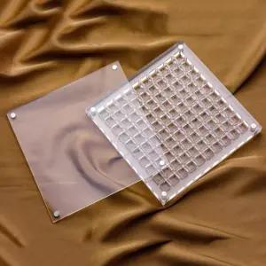 조개 투명 케이스 전시함 대용량 100칸 소품 보관함