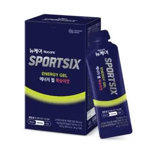 대상웰라이프 뉴케어 스포식스 에너지 젤 복숭아맛 (45g8포) 1박스 헬스 보충제