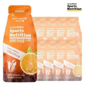 코오롱제약 코오롱 퍼펙트 파워젤 12포 오렌지맛 에너지젤 보충제 헬스