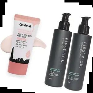 여자톤업선크림 끈적임없는 라이트 톤업 선크림 시카 남성 스킨 로션