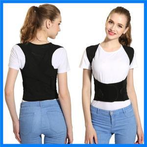 조절식 남녀공용 혹등 자세 교정기 경량 편안한 통기성 폴리에스터 바디 백 숄더 지지대 벨트