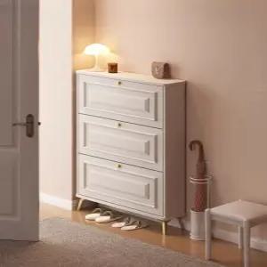 좁은집 신발장 신발정리대 수납장 17cm 초슬림 현관장 최신형 사무실용