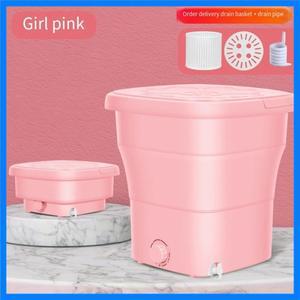 접이식 세탁기 대용량 양말 속옷 세탁기 간편한 보관을 위한 기숙사 세탁기 여행