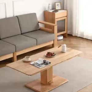 리프트 업 테이블 리프트업테이블 소파 좌식 우드 조절