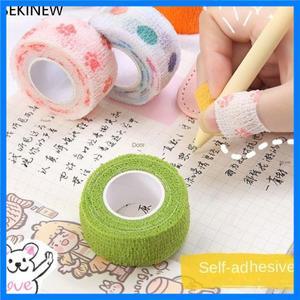 손가락 붕대 자기 접착 테이프 학생 쓰기 손가락 가드 만화 마모 방지 누에고치 문구류 손가락 가드 1 개