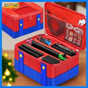 Nintendo Switch & NS2용 휴대용 케이스 - Switch/Switch OLED/2와 호환 가능 콘솔용 소프트 쉘 보호 여행