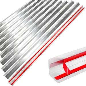 베시노 벽 모서리 보호대 1인치 x 48인치 금속 보호 및 장식용 10팩 20Ga/ 1MM 두께 90도 각도의 T304