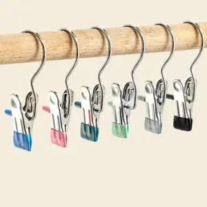 후크 모자걸이 고리 1P 걸이 집게 소품 스텐 외집게 논슬립