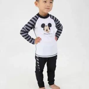 수영복 미키마우스 남아 상의 하의 래쉬가드 세트 2P