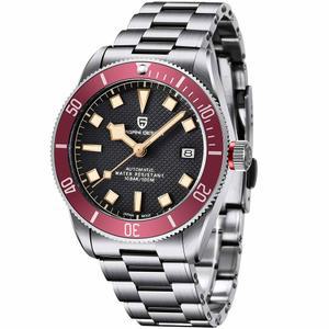 [미국배송] LACZ 덴튼 파가니 디자인 PD1671V2 BB58 남성용 고급 자동 시계 기계식 NH35 100M 방수...