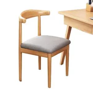 원목 식탁 의자 철제 엔틱 북유럽 팔걸이 애쉬나무원목