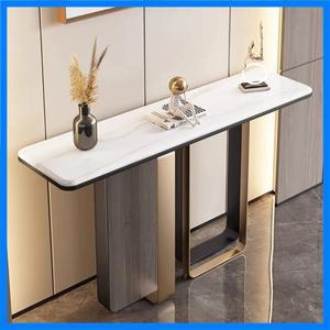 경제적이고 편안하며 우아한 복도 미드센추리 콘솔 테이블 북유럽 모던 로비 대리석 고급 현관 거실 가구