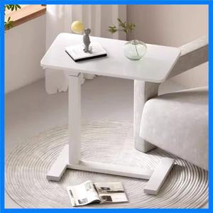 이동식 공압 리프트 침대 옆 테이블 가정용 소파 게으른 작은 테이블 간단한 컴퓨터 테이블 서 책상