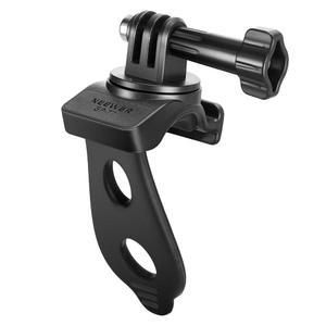 사진 비디오 녹화를 위한 니워 플렉서블 마운트 밴드 GoPro DJI Insta360 액션 카메라 오토바이 핸들바 롤바 튜브 클립 홀더 브래킷 액세서리 GP 77 블랙과 호환됩니다