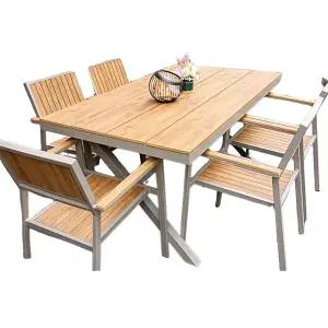 야외 테이블 세트 카페 라운지 테이블세트 의자 철제