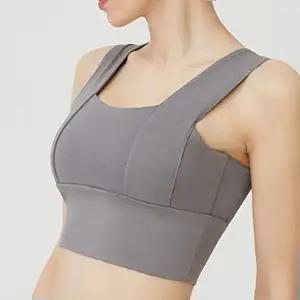 스포츠브라 요가 필라테스 상의 브라탑 헬스 폴웨어 스포츠탑