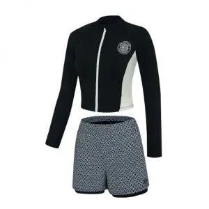 아레나ARENA 스키퍼 레저 집업 래쉬가드 세트 A4BL1PS08 BLK22160266802093314