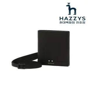 헤지스ACC HJHO6E513BK 블랙 로고프린트 소가죽 카드지갑22445776352088343