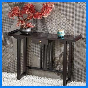 중국 현관 캐비닛 단단한 나무 콘솔 테이블 집 입구 가구 콘솔 크리에이티브 아트 호텔 로비 장식 테이블