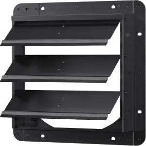 가정용 다락방 작업장 헛간 온실용 10인치 알루미늄 자동 셔터 루버 통풍구(팬 블레이드 및 모터 없음)