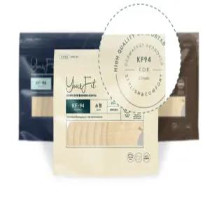 KF94 새부리형 컬러마스크 25매 에코팩 인디에어