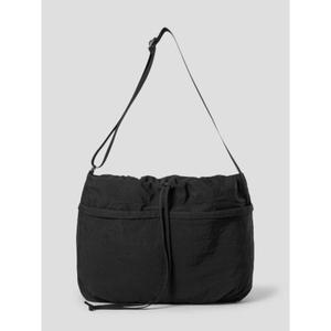 에잇세컨즈 8seconds 나일론 셔링 크로스백  블랙