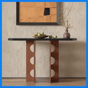 디자인 콘솔 테이블 모던 서랍장 고급 현관 테이블 장식용 좁은 가구 입구 콘솔 거실 가구
