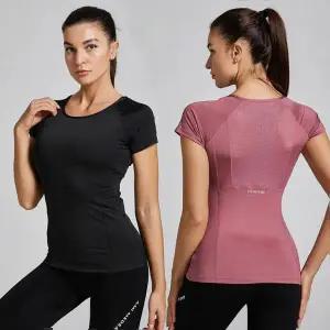 여름요가복 여성 슬립핏 스타일 메쉬 각종 스포츠 의류 상의
