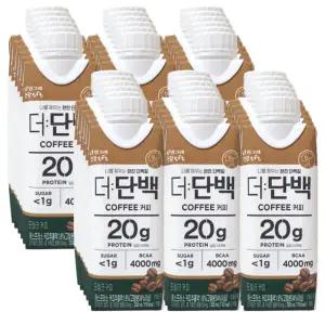 빙그레 더단백 드링크 커피맛 250ml 18팩 2박스 프로틴 음료