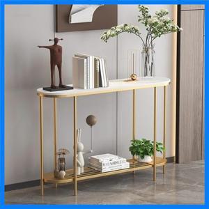 창의적인 철제 아트 콘솔 테이블 현관 입구 콘솔 캐비닛 라이트 럭셔리 복도 테이블 거실 가구