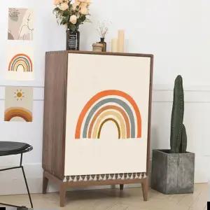 주방바란스 키밍 공간분리 바란스 가리개 가림막커튼 찍찍이