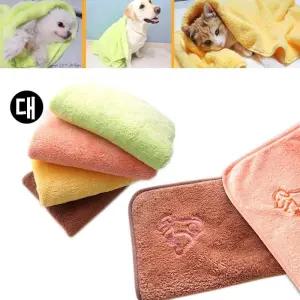 펫타올 극세사 애견 대형 X2랜 고양이 목욕수건