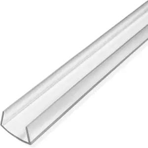 엣지 서플라이 가드 캐비닛 보호 및 라벨링을 위한 8 - 3/4인치 X 36인치 투명 테두리 PVC U 채널 팩