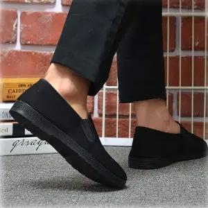 검정색 남성 방한화 털안감 스니커즈 운동화 캐주얼